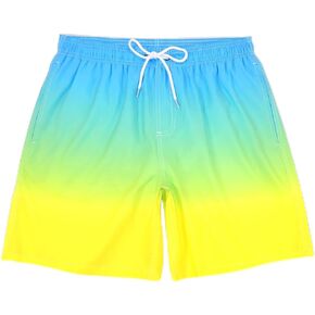 Men's Quick Dry Swim Trunks with Inner Lining - Stylish Swim Shorts for Pool Parties - Affordable Men's Swimwear