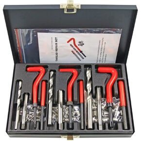88 pcs Stripped Thread Rethread Recoil Repair Kit Metric M6 M8 M10