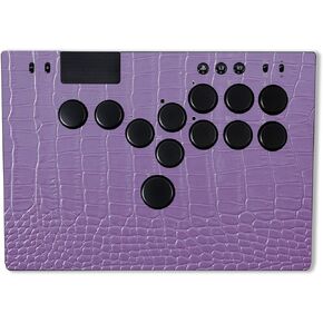 MightySkins Skin Compatible with Razer Kitsune - Purple Gator Skin | Protective, Durable, and Unique Vinyl Decal wrap Cover | Easy to Apply | Made in The USA