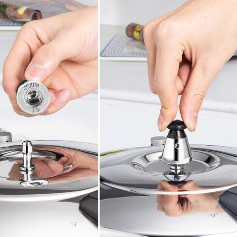 3 قطع من صمام جيجر للطباخ العالمي، جزء استبدال صمام جيجر لتخفيف Sonku 80KPA مع غطاء مضاد للحجب ودعامة in Kuwait