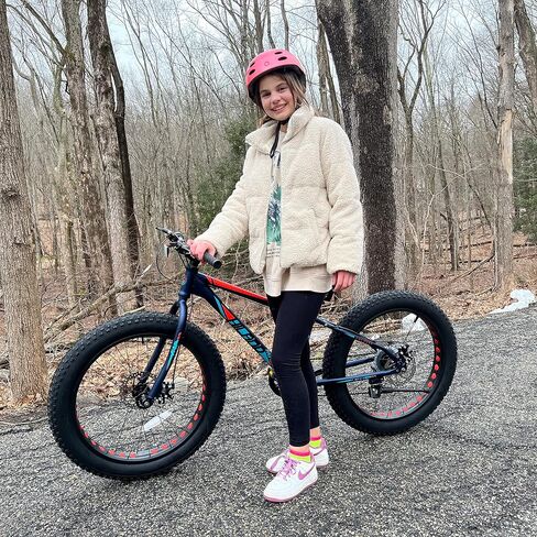 Hiland 20 Inch Kids' Bicycles Fat Tire Mountain Bike for Boys and Girls Age 5 + Years, Shimano 7-Speed, Dual-Disc Brake,Kids Beach and Snow Bicycle in Saudi Arabia
