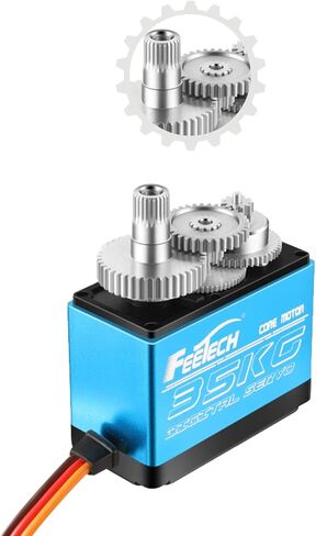 FEETECH Servo Motor Digital Servo Strong Core Motor Aluninum Motor Servos (180°-35KG) in Saudi Arabia