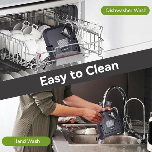 غطاء قفل بديل متوافق مع خلاط Ninja Pitcher سعة 72 أونصة BL610 NJ601AMZ BL642 BL710WM BN701 BN750 BN751 BN801 CO610B CO650B BL660 (جديد) BL770 (جديد) إلخ يناسب الطراز الجديد فقط مع حافة ممتدة in Kuwait