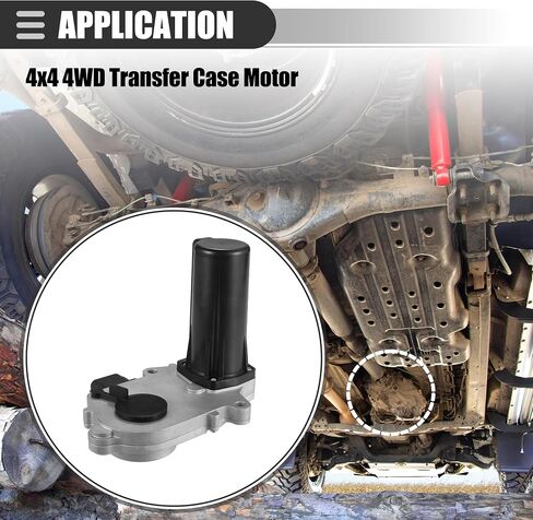 Motoforti 4WD Transfer Case Shift Encoder Motor, for Dodge Dakota Durango, for Ram 1500 2500 3500 4500 5500, for Chrysler for Mitsubishi, Transfer Case Shift Motor, No.5143477AA, Metal in Saudi Arabia