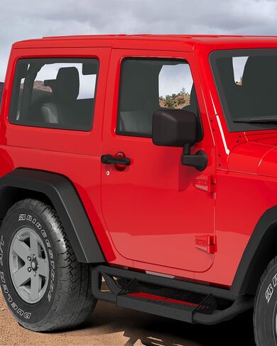 Running Boards Compatible with 2018-2024 Jeep Wrangler JL 4 Doors, Rocker Bars for Jeep Wrangler JL 2018 2019 2020 2021 2022 2023 2024,6 inch Steel Side Steps Nerf Bars for Jeep JL in Saudi Arabia