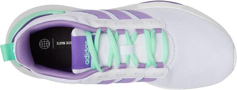adidas Racer TR21 Shoes Kids', White, Size 2.5 in Saudi Arabia