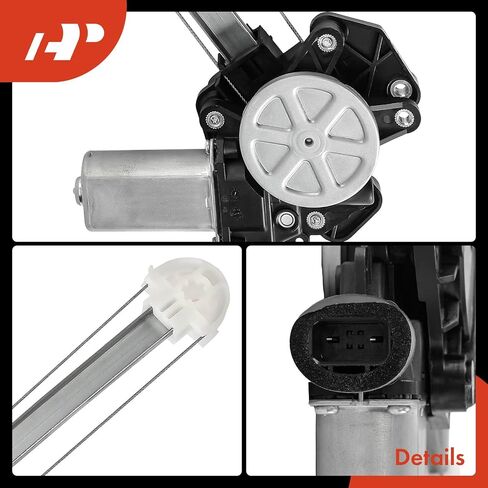A-Premium Electric Power Window Regulator with Motor Compatible with Honda CR-V 2012-2016 Rear Left Driver Side in Saudi Arabia