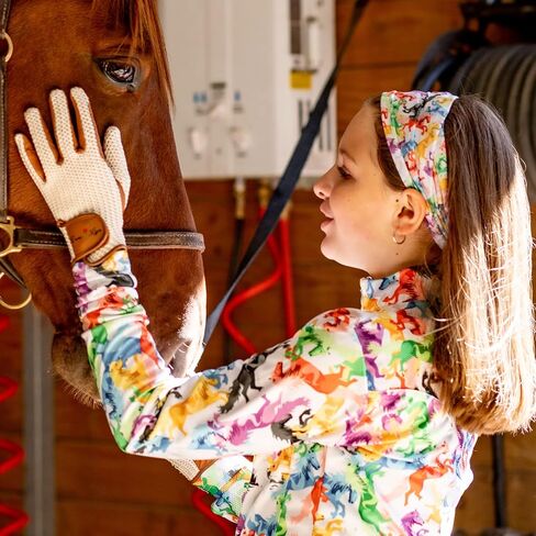 Anni Lyn Sportswear Kids Equestrian Headband (Unicorns), One Size in Saudi Arabia