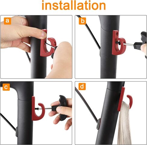 TOMALL Scooter Front Hook Hanging Practical Hook Compatible with Max G30 Electric Scooter in Saudi Arabia
