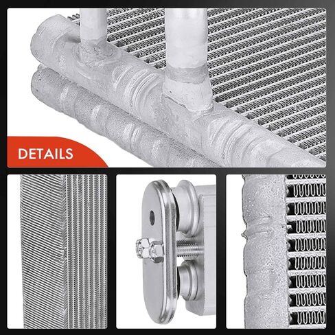 مبخر A-Premium A/C متوافق مع Smart Fortwo 2008 2009 2010 2011 2012 2013 2014 2015 2016، بطارية 0.9 لتر 1.0 لتر EV in Saudi Arabia