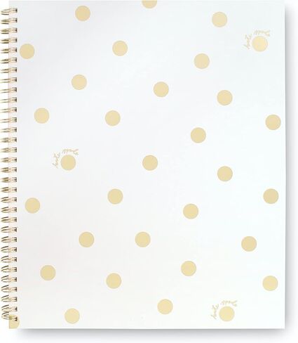 دفتر ملاحظات كبير مسطر من Kate Spade New York مقاس 11 بوصة × 9.5 بوصة مع 160 صفحة in Kuwait