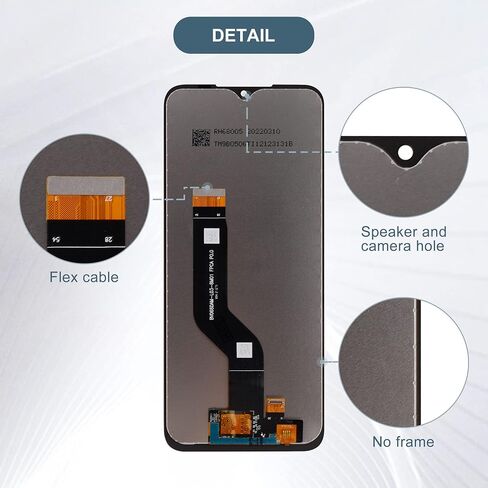 LCD Digital Display Compatible with Nokia G50 TA-1358 TA-1390 TA-1370 6.52" LCD Display Touch Screen Digital Assembly with Tools in Saudi Arabia
