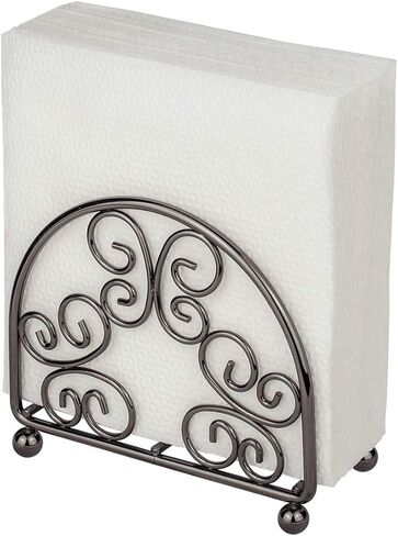 حامل مناديل، حلقات قابلة للطي، لمسة نهائية من النيكل الأسود من الفولاذ المقاوم للصدأ in Kuwait