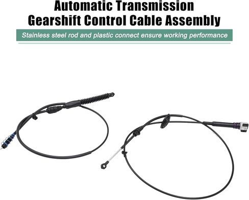 ACROPIX Auto Gear Shift Cable Transmission Control Lever Cable Fit for Chevrolet Suburban 2000-2006 for Cadillac Escalade 2002-2006 No.88967321 - Pack of 2 in Saudi Arabia
