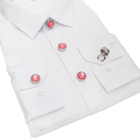 غطاء زر الأكمام للرجال غطاء زر قميص اللباس وقميص تكس الملحقات قميص عيد ميلاد عيد الميلاد هدايا الزفاف المستخدمة لأزرار الأصفاد القميص in Kuwait