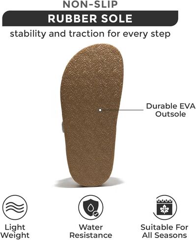 صنادل Project Cloud Wedge للنساء، صنادل صيفية جلدية مع نعل داخلي من الإسفنج الذكي للنساء - صنادل منصة مع أشرطة أحذية نسائية - صنادل نسائية خفيفة الوزن (بريسبان) in Kuwait