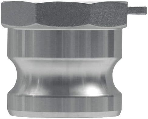 JGB Enterprises 030-01048-848CI تركيب كاميرا وأخدود من الألومنيوم من النوع A، محول ذكر 3 بوصات × 3 بوصات NPT أنثى in Kuwait