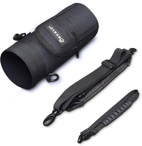 BUZIO Water Bottle Holder Carrying Pouch for 40 oz Bottles - Carry, Protect and Insulate Your Flask with This Military Grade Carrier an Adjustable Padded Shoulder Strap in Saudi Arabia