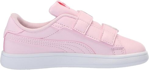 PUMA Smash Hook and Loop Sneaker, Whisp of Pink-Whisp of Pink-Passionfruit, 13.5 US Unisex Little Kid in Saudi Arabia