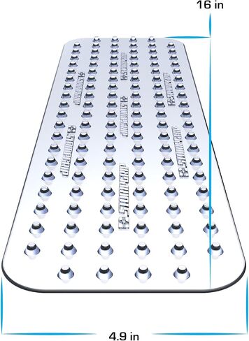 STOMPGRIP Premium All-Purpose 3D Griptape | شرائط | سوبر بركان | تصميم ثلاثي الأبعاد | يونيفرسال فيت | واضح in Kuwait