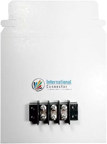 Marine Grade Terminal Block Buss Bar Dinkle BusBar Nickel Plated Brass Handles 12V UL 18-10AWG 35A 600V BussBar (Terminal Block 3 Circuit) in Saudi Arabia