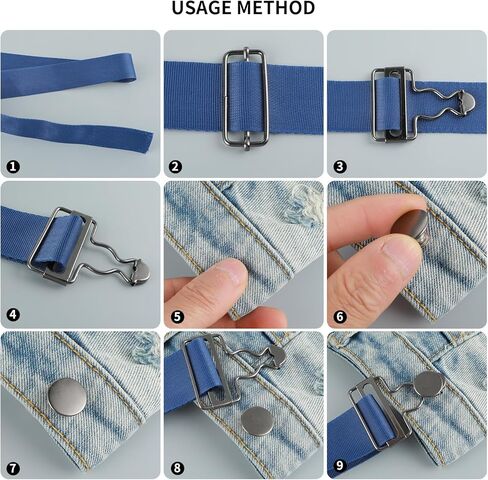 4 Sets Black Overall Clasp Replacement Retro Suspender Overall Buckles Replacement Dungaree Fastener Metal Overall Clips Replacement with Slide and Buttons Gourd for Jeans Bib Pants Sewing Accessories in Saudi Arabia