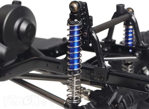 RC 1/10 Shocks Mount, 4pcs TRX4 Shock Towers Hoops, 1/10 RC Crawler Adjustable Angle Aluminum Shock Absorber Hoops Lift Adjust Mount for Axial SCX10 D90 TRX4 upgrades accessories (Black) in Saudi Arabia