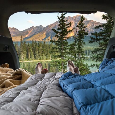 Camping Blanket Puffy Camp Blanket Mini Outdoor Blanket | Lightweight Windproof Water Resistant for Hiking, Backpacking,Car,Picnic,Stadium in Saudi Arabia