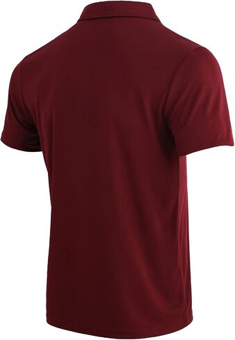 Gary Com 3 Pack Men's Polo Shirts 3 Buttons Casual Work T Shirts Quick Dry Performance Short Sleeve Golf Shirt in Saudi Arabia
