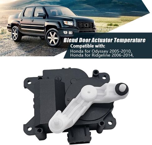 مشغل باب مزيج ONUNIQ مشغل باب الهواء لدرجة الحرارة مناسب لسيارة Honda Odyssey 2005-2010 Ridgeline 2006-2014 استبدال 79160SHJA41 604-0885 604-885 in Kuwait