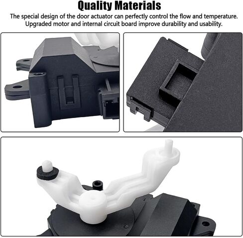 مشغل باب مزيج ONUNIQ مشغل باب الهواء لدرجة الحرارة مناسب لسيارة Honda Odyssey 2005-2010 Ridgeline 2006-2014 استبدال 79160SHJA41 604-0885 604-885 in Kuwait