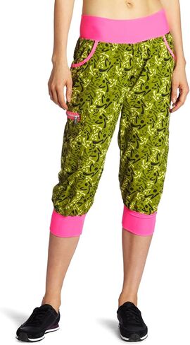 بنطال Zumba Fitness النسائي Glow Cargo Capri in Kuwait