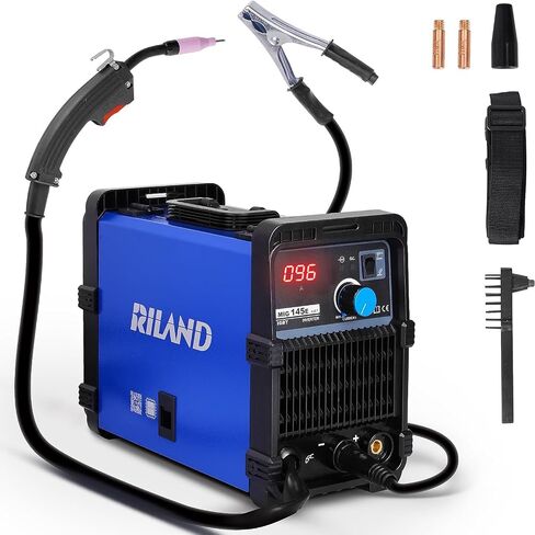 MIG Welder, 145Amp 120V Flux Core MIG/Lift TIG/Stick 3-in-1 Welding Machine, IGBT Inverter Welder Equipment, Portable and Compact Design for Ultimate Value and Flexibility. in Saudi Arabia