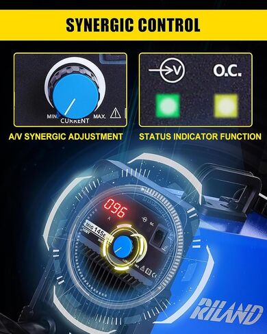 MIG Welder, 145Amp 120V Flux Core MIG/Lift TIG/Stick 3-in-1 Welding Machine, IGBT Inverter Welder Equipment, Portable and Compact Design for Ultimate Value and Flexibility. in Saudi Arabia