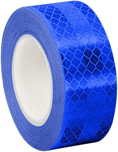 3M 3435 Blue Micro Prismatic Sheeting Reflective Tape, 0.625" x 5 yd (1 Roll) in Saudi Arabia