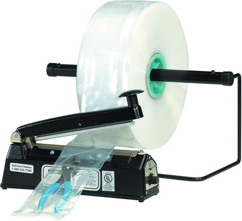 Aviditi Poly Tubing Roll, 2" x 2900', 1.5 Mil, Clear - for Custom Sized Poly Bags in Saudi Arabia