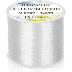 anezus Fishing Line Nylon String Cord Clear Fluorocarbon Strong Monofilament Fishing Wire in Kuwait