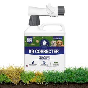 Turf Titan K9 Correcter Dog Urine Neutralizer for Lawns (32 oz) – Fights Yellow Spots and Odors – Grass Dog Urine Neutralizer to Grass Recovery with Weekly Use – Covers Up to 6,000 Sq Ft in Kuwait