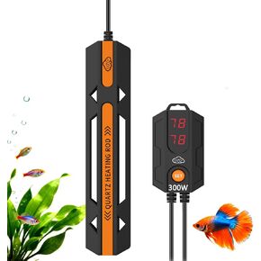 QZQ Aquarium Heater, 25W Adjustable Fish Tank Heater with Digital Display in Saudi Arabia