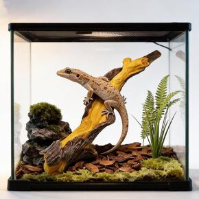 Reptile Climbing Tree Branch: Resin Wood Decor for Terrarium in Kuwait