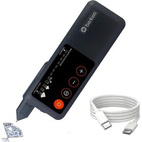 Diamond Tester Pen Rechargeable with UV Light,High Accuracy Jewelry Diamond Tester,Electronic Diamond Gem Tester and Tester Pen-Diamond Selector for Novice and Expert(Diamond Tester Pen) in Kuwait