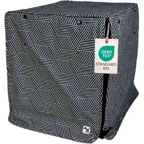 Molly Mutt Tan Dog Crate Cover, Non-Toxic & 100% Cotton, 42"x28"x31" in Saudi Arabia