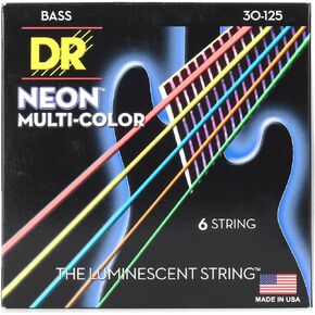 DR Strings HI-DEF NEON Bass Guitar Strings (NMCB6-30) in Saudi Arabia