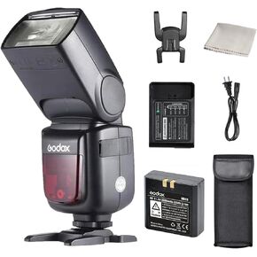 غودوكس فلاش فلاش ليثيوم ايون V860II-N I-TTL لكاميرات نيكون D800 D700 D7100 D7000 D5200 D5100 D5000 D300 D300S D3200 D3100 D3000 D2000 D70S D810 D610 D90 D750 in Kuwait