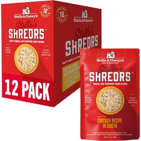 Stella & Chewy's Chicken Shredrs Wet Dog Food, 2.8 oz, 12 Ct in Kuwait