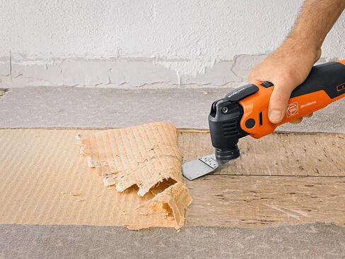 Fein StarLock Plus Rigid Scraper Oscillating Blade - Long Version for Removal of Stubborn Paint, Adhesive Residue, Carpet, Tile Adhesive - Fits Most Multitools - 63903234210 in Kuwait