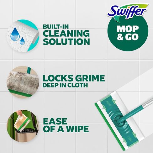 Swiffer Sweeper Wet Mopping Cloths, Open-Window Fresh, 24 count in Kuwait