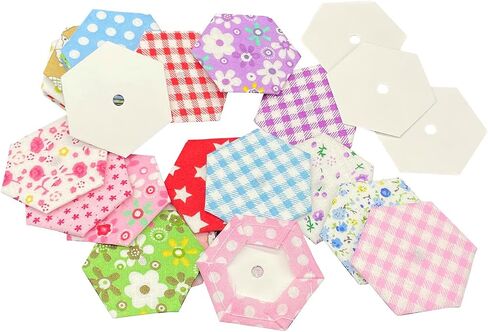 200pcs 2 Inch Paper Piecing Paper for Quilting DIY Patchwork Sewing Crafts,Quilting Templates for Quilting Accessories Crafting Tools,Hexagon Quilting Papers in Kuwait