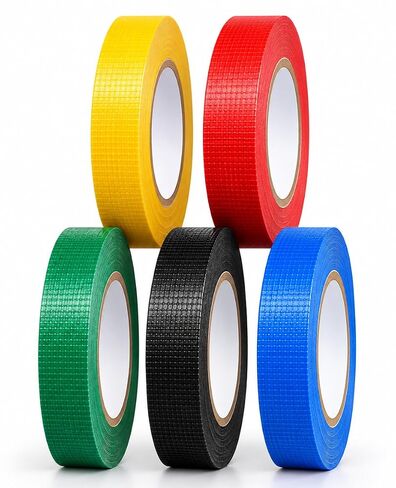 Yosogo Book Repair Tape, 5-Pack Colored Cloth, 1 Inch x 6 Yards Each in Saudi Arabia