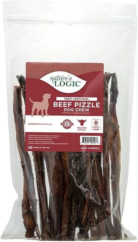 NATURE'S LOGIC Beef Hind Shank Bone - 7-8" Long Recreational Dog Chew in Saudi Arabia